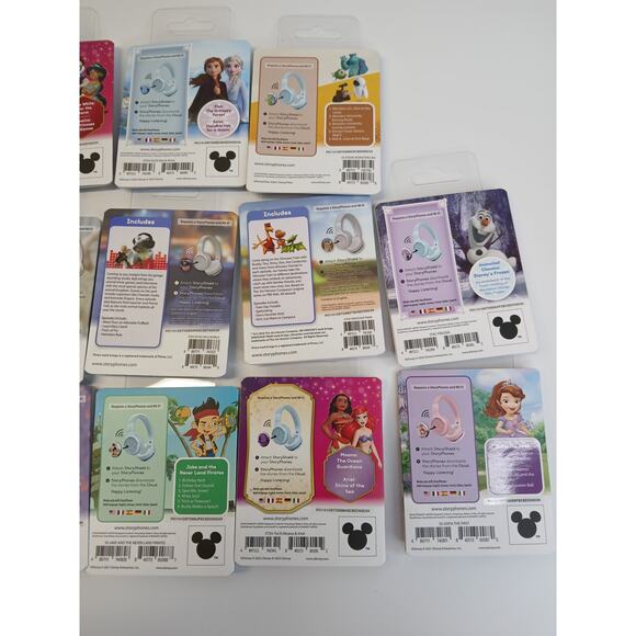 StoryPhones 13 PACK NEW Story Shields Disc Disney Headphones Storytelling SEALED - Picture 6 of 6
